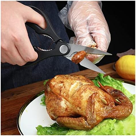 Конгеал Не'рѓосувачки челик кујнски ножици Мултифункционални ножици со зеленчук од зеленчук