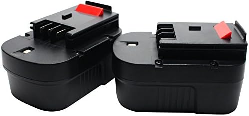 2 -пакет - Замена за батеријата Black & Decker PS142KB компатибилна со Black & Decker 14.4V HPB14 батерија за напојување