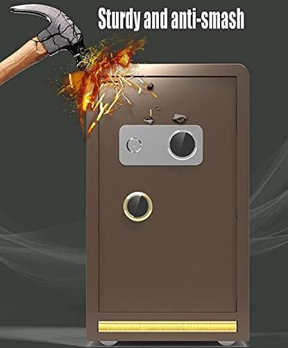 Strongbox Дома Безбедно Заклучување Кутија Мали Огноотпорни Анти-Кражба Челик За Складирање Кабинети За Домаќинство Канцеларија Бизнис