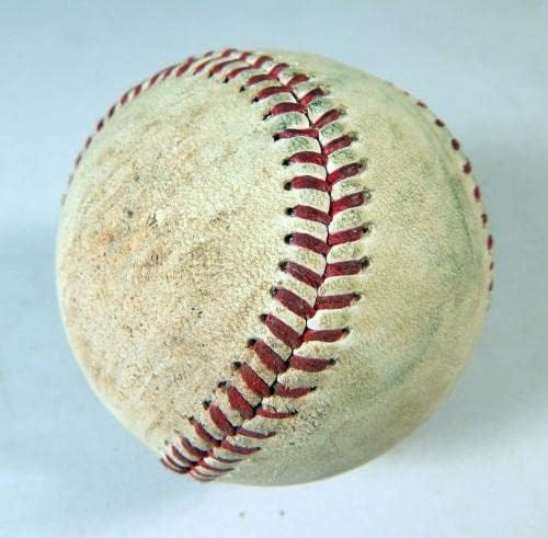 2022 Тексас Ренџерс Кол Роки игра Користена бејзбол oshош Сборц Хозе Иглесијас топка - Играта користена бејзбол