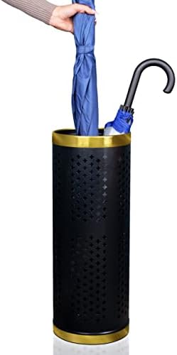 Носител на чадорот на Бенела за влез - штанд за метален чадор - модерен дизајн чадор се залага за влез, широко отворање на устата