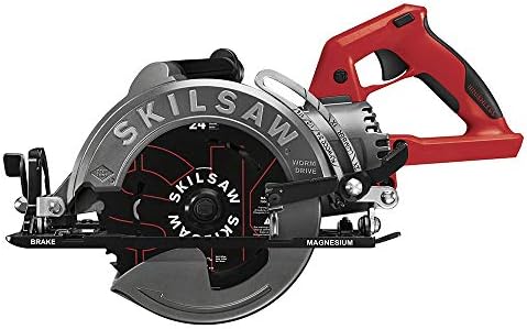 Skilsaw SPTH77M-01 48V 7-1/4 in. Вистината на црв без безжичен пила, само алатка, алатка