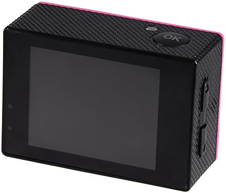 Акција камера 12MP водоотпорен 30m спортски спортови видео DV камера 1080p Full HD LCD Mini Camcorder со батерии за полнење 900mAh и комплети