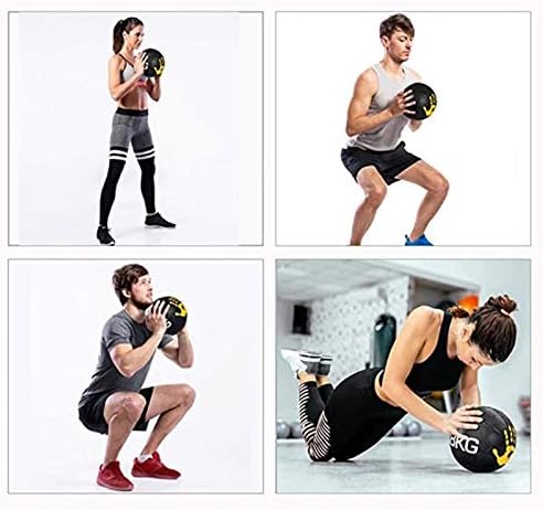 Медицински топки WXYZ 5KG биланс топка за фитнес за возрасни, теретана за вежбање за вежбање за обука за обука на рака, погодна за обука на сила