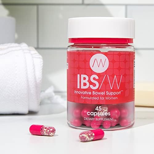 IBS/W иновативна поддршка на дебелото црево за жени - сето природно олеснување за симптомите на надуеност, гас, запек, дијареја, болки во стомакот