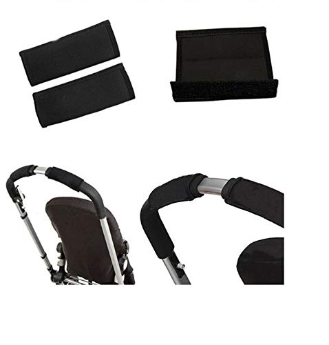 3 компјутерски перничиња за прицврстување на рамената на рамото и капаците на лентите за ракави се лизгаат за шетачи за деца со деца