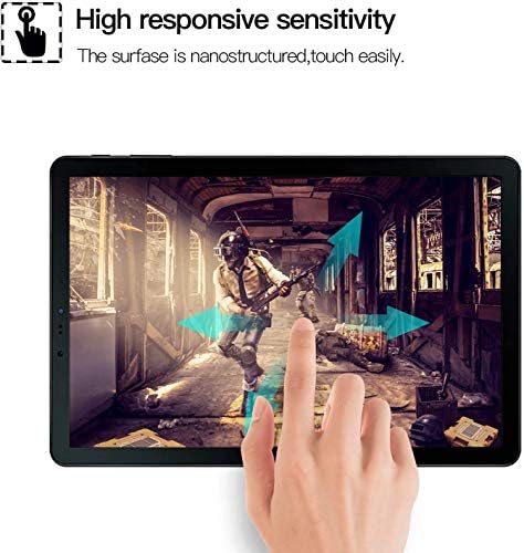 Тантек [Заштитник на екранот со 2 пакувања за Samsung Galaxy Tab S4 10,5 инчи 2018, SM-T830/T835/T837 модел, филм со калено стакло, ултра