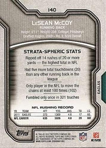 2012 Топс Страта 140 Lesean McCoy Eagles NFL фудбалска картичка NM-MT