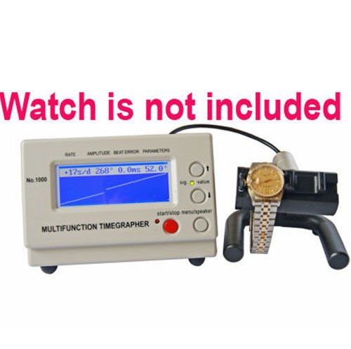 Ele Eleoption Mechanice Watch Timing Tester Tester TimeGrapher LCD Multifunction MTG-1000