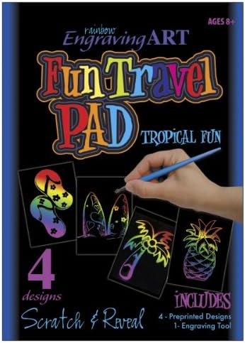 Royal & Langnickel Rainbow Graving Art Fun Parting Pard-Tropical Fun
