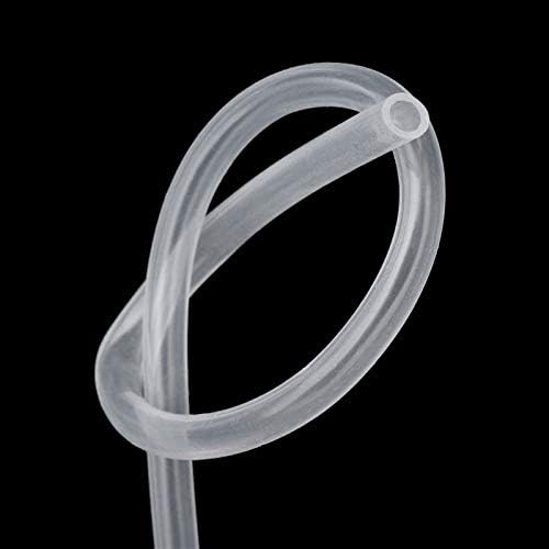 Чисто пластично црево 1 метар транспарентна силиконска цевка, меко гума црево, дијаметар од 2-10мм надвор, флексибилно млеко црево