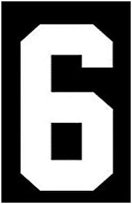 8 инчи 0 до 9 броеви и 3 инчни букви железо на броеви и букви за спортски маица Jerseyерси железо на броеви за пренос на топлина и комплети за