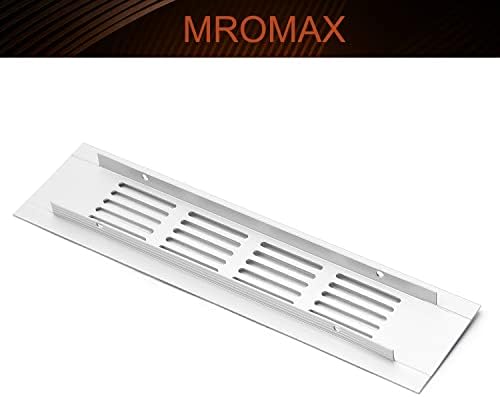 MROMAX 7,87 x 1,97 Air vint Алуминиум легура на плоштад вентилација на решетката 200мм x 50mm правоаголник Воздушна решетка за