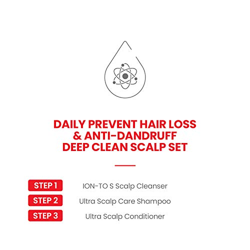 Секојдневно Спречувајте Губење На Косата И Анти-Првут Длабоко Чист Сет На Скалпот