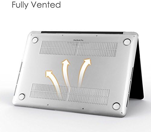 Fintie Case for MacBook Pro 15 Retina - тенок прицврстувач на заштитната обвивка за тврда обвивка за MacBook Pro 15.4 со Retina Display