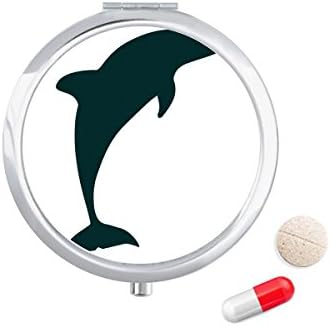 Синиот Океан Послушен Пријателски Делфин Пилула Случај Џеб Медицина Кутија За Складирање Контејнер Диспензерот