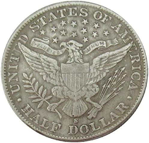 Американски Половина Долар Фризер 1899 Сребрена Копија Комеморативни Монети