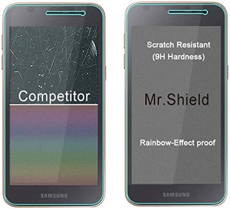 Г-дин Шилд [3-ПАКЕТ] Дизајниран За Samsung [Калено Стакло] Заштитник На Екранот [Јапонија Стакло СО 9H Цврстина] Со Доживотна Замена