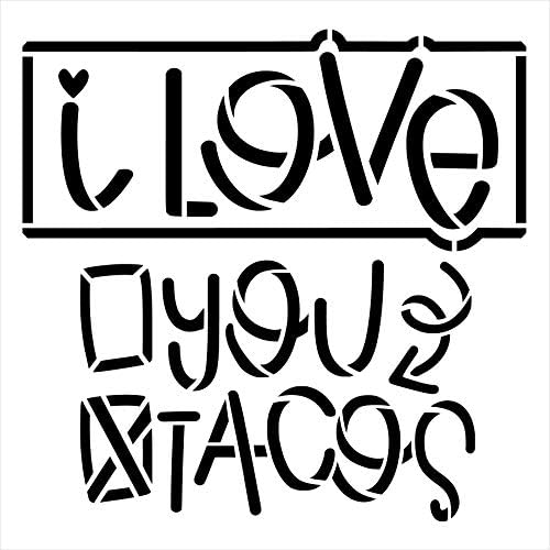 Сакам Tacos Матрица Од Студиор12 | DIY Денот На Вљубените Насловна &засилувач; Кујна Декор | Занает &засилувач; Боја FunWood Знаци Или Картички