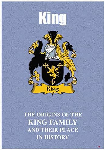 I LUV LTD Крал англиско семејство презиме Историја на брошура со кратки историски факти