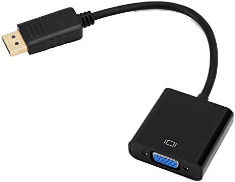 Mini DP до VGA, Mini Displayport to VGA, 25cm, кабел за адаптер за пренесување на видео сигнал за монитори, телевизори, проектори, десктоп