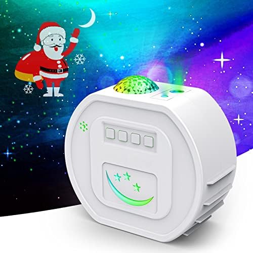 7Поранешен Божиќен проектор предводена од светло -проектор starвезда Месечина небото бебешки ноќевачки ламба за расположение подарок
