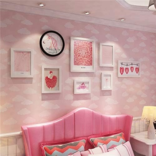 Zyjbm Фото wallид принцеза Декорација на соба Топла спална соба женска креветче розова девојка срце пукна девојка девојка соба