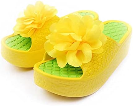 Дебели стапала слајдови за жени летни плажа на отворено сандали цветни платформи чевли удобни супер меки чевли