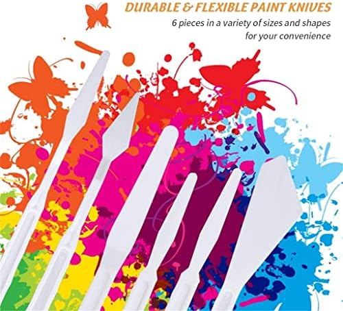 SDGH 15 парчиња бои палета за сликање четки за сликање, за DIY Art Craft Acrylic Painting Clature