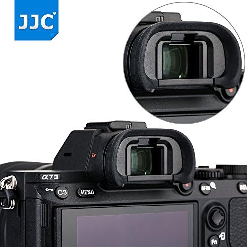 2 пакет камера со фотоапарати Eyecup Eye Cup Eyepiece Резервна замена за Sony A9II A7RIV A7RIII A7III A7RII A7SII A7II A7R A7S A7 A99II A58,