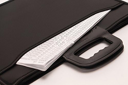 Elonglin Unisex Business Hand чанти чанти Оксфорд лаптоп рачка торба A4 црна