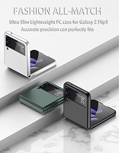 Случај За Samsung Galaxy Z Flip 3 5g Капак На Телефонот, Ултра Тенок Преклопен Екран Z Flip 3 5g Заштитни Куќишта, Капаци Дизајнирани