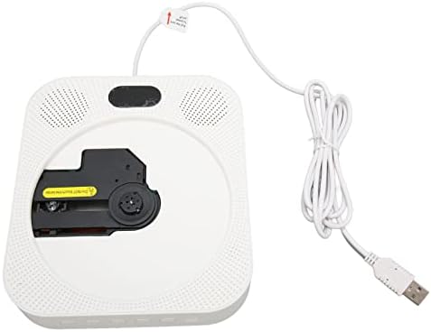 Преносен ЦД плеер со Bluetooth, CD -плеери за монтирање на wallидови, со далечински управувач, поддржува ЦД, ФМ радио, ЦД РВ,