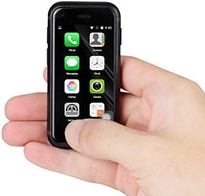 Sudroid Мини Паметен Телефон, Детски Телефон СОЈА Најмалиот Мобилен Телефон Во Светот 2.5 Инчен Андроид Мал Телефон Четири Јадро 1G+8G 5.0 ПРАТЕНИК