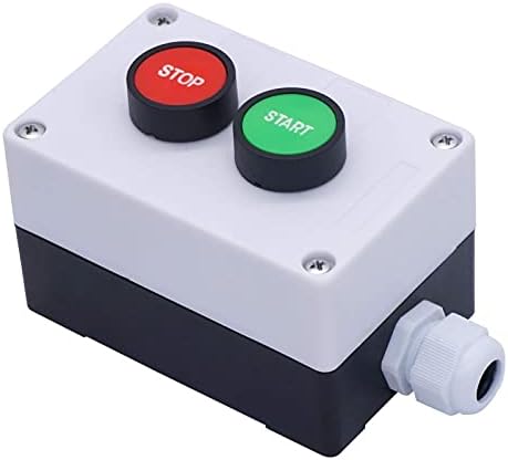 NYCR AC 660V 10A Моментарна старт/стоп Црвена зелена знак Не е прекинувач за копче на NC Push