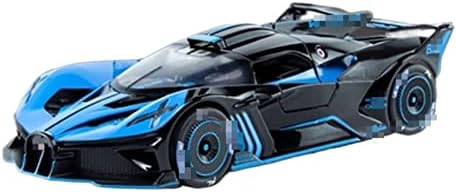 Скала модел на автомобили за Bugatti Bolide Alloid Sports Car Model Diecasts Metal Toy Concept Concep Model Sound Light 1:24 Пропорција