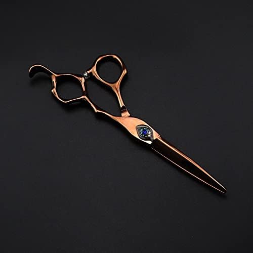 Ножици За сечење коса, 6 Инчен Професионалец Јапонија 440с Бронзени Феникс Ножици За Коса Фризура Разредување Ножици За Сечење Бербер Алатки Фризерски