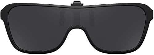 Caxman Clip на очила за сонце за мажи поларизиран над очила на рецепт Кул стил Едно парче дизајн нагоре
