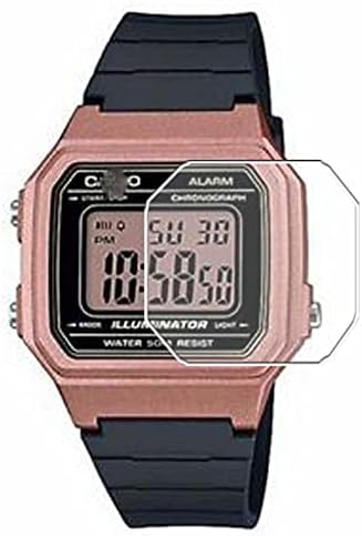 Puccy 3 Пакет Заштитник На Екранот Филм, компатибилен СО CASIO W217H-9AV W - 217h Серија Tpu Стража За Паметен часовник Smartwatch(