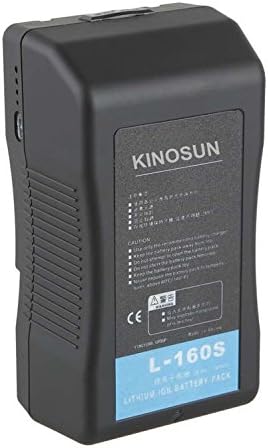 Kinosun 160Wh Li-јонски литиум батерија V-Mount 160A 160A за 5D2 60D 7D DSLR Camcorder
