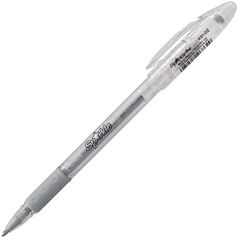 Пентел Спаркл Поп металик гел пенкало, 1,0мм смела линија, разновидни бои, пакет од 8 и уметност искра поп металик гел мастило пенкало, 1,0мм