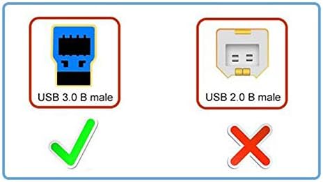 USB 3.0 Superspeed Активен кабел за повторувач Тип А до Б, Тип Б, кабел за печатач, 6 стапки