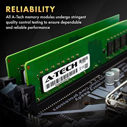 A-Tech 16 GB комплет RAM меморија компатибилен за Acer Predator Orion 3000 Gaming Desktop | DDR4 3200MHz PC4-25600 DIMM 1.2V 288-PIN Не-ECC UDIMM