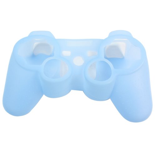 Случај за покривање на сина силиконска заштита на кожата за Sony PS3 PlayStation 3 Контролер на игри
