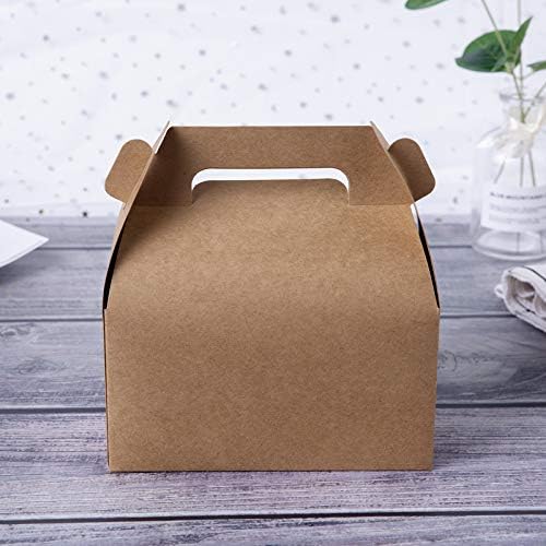 25-Пакет Фронтон Кафеава Бонбони Третираат Кутии, Мали Добрите Подарок Кутии За Свадба И Роденден Фаворизира Кутија 6.2 x 3.5