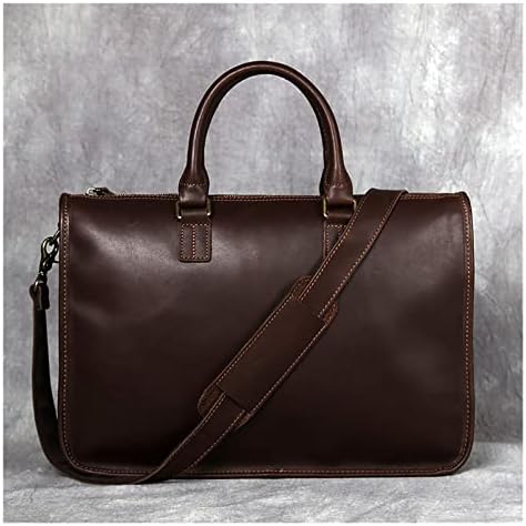 Jfuyjk Бизнис мажи чанти чанти торба за рамо за лаптоп за лаптоп од 14 инчи