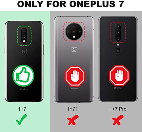Штитови До Oneplus 7 Случај, OnePlus 6T Случај | 10ft. Тестирано / Јаглеродно Куќиште | Ултра Тенок | Лесен | Отпорен На Гребење | Отпорен На