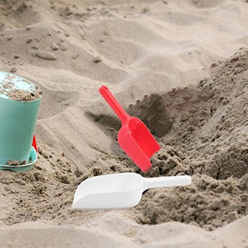 Вемун 4 парчиња Бои Пластични Лажички Песок Лопати Во Собата, Снег Плажа Лопата Пластични Песок Топки За Момчиња Девојки Плажа