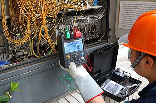 Uni-T тестер за отпорност на изолација UT513 AC DC Voltmeter 5000V Автоматски опсег Дигитален мегомметриран задржување на податоците