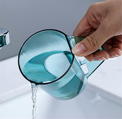 Пластична чаша за четки за домаќинство, мултифункционална транспарентна чаша за миење на устата, може повторно да користи три порти 200
